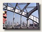 Heading to the Odaiba area over one of many Tokyo bridges arch-bridge